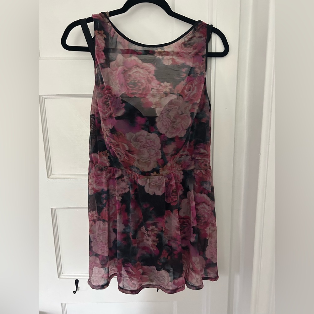 Torrid swimsuit dress with built in bra!